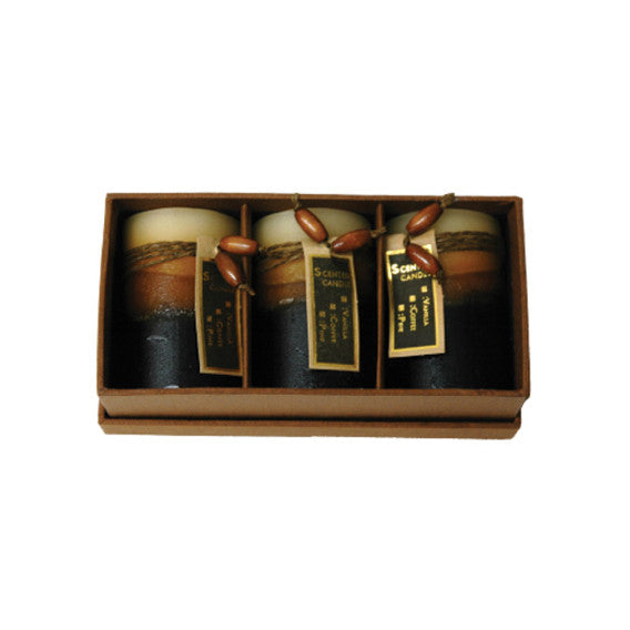 Candle Gift Set-Vanilla, Coffee