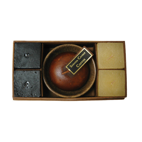 Candle Gift Set-Vanilla, Coffee